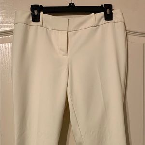 The Limited. Pencil Pant. White. Size 6